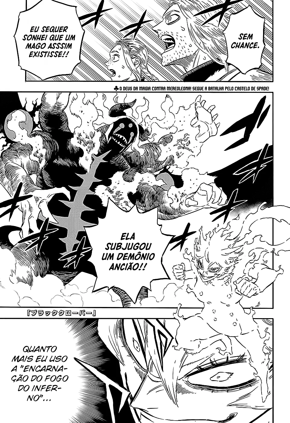 Black Clover Capítulo 285 – Brincando no inferno