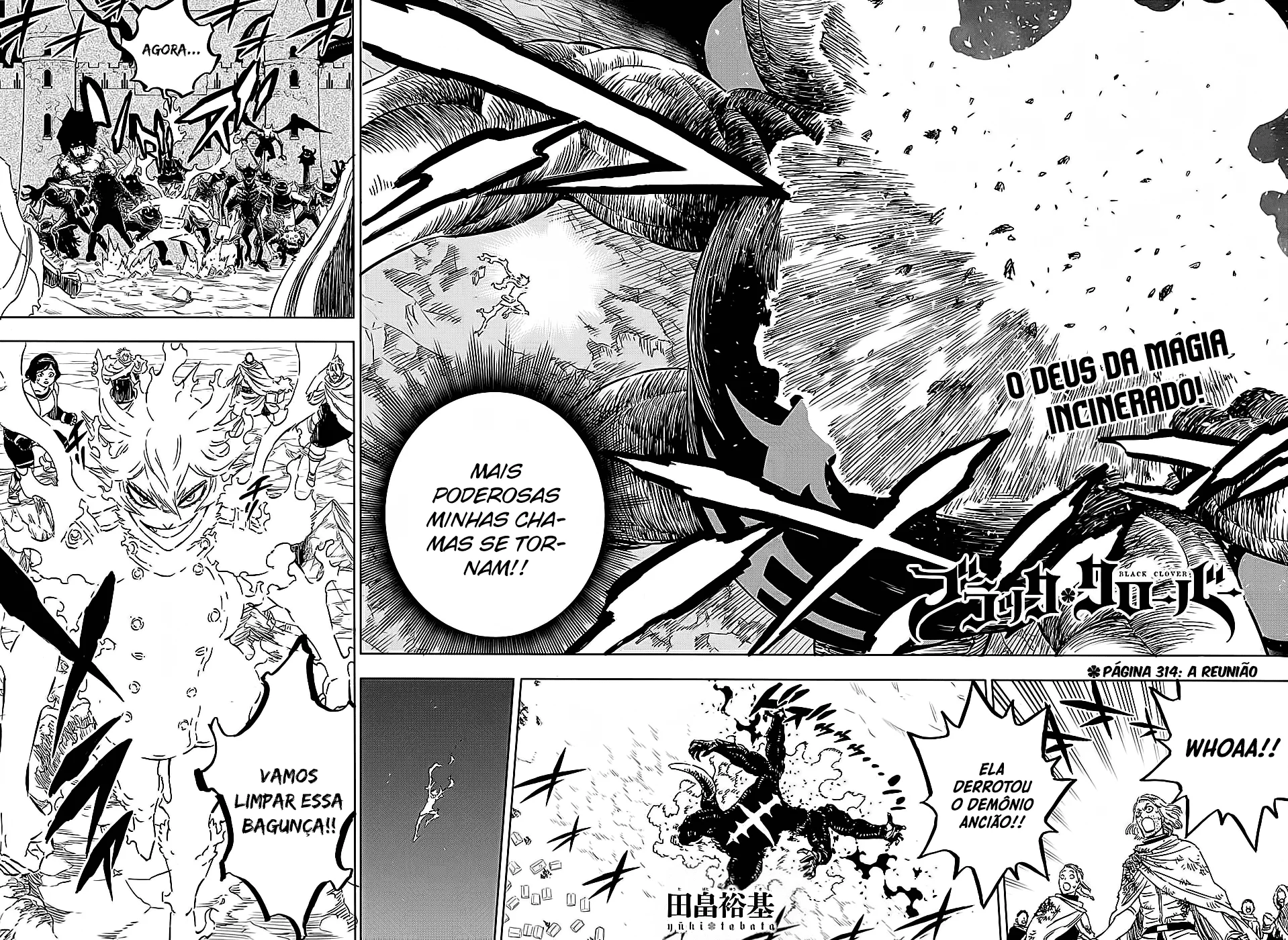 Black Clover Capítulo 285 – Brincando no inferno