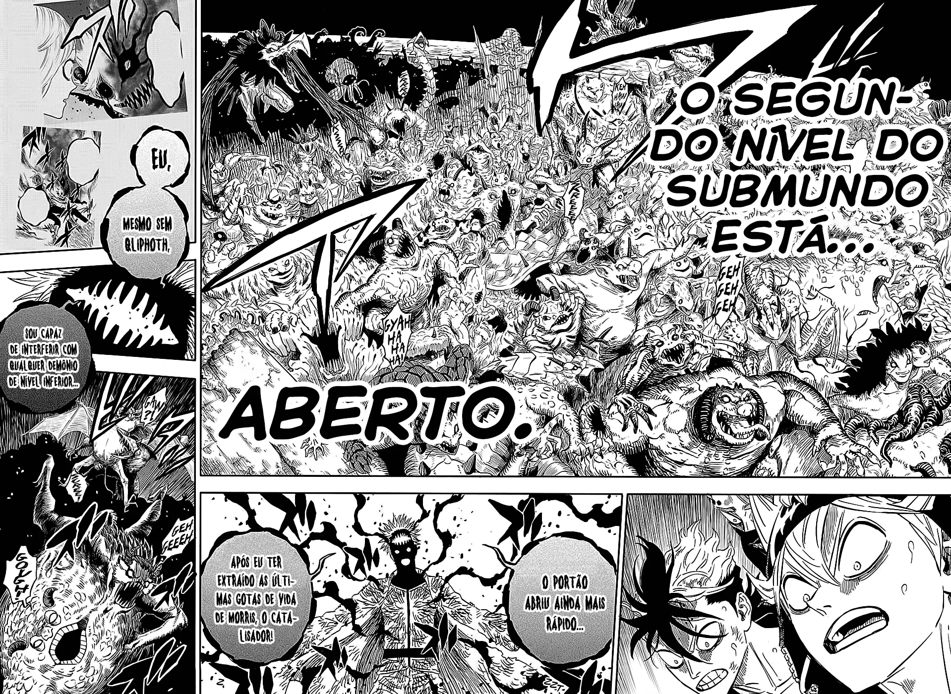 Black Clover Capítulo 285 – Brincando no inferno