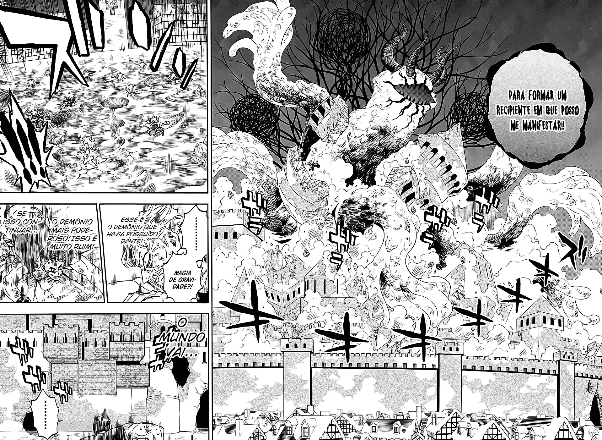 Black Clover Capítulo 285 – Brincando no inferno