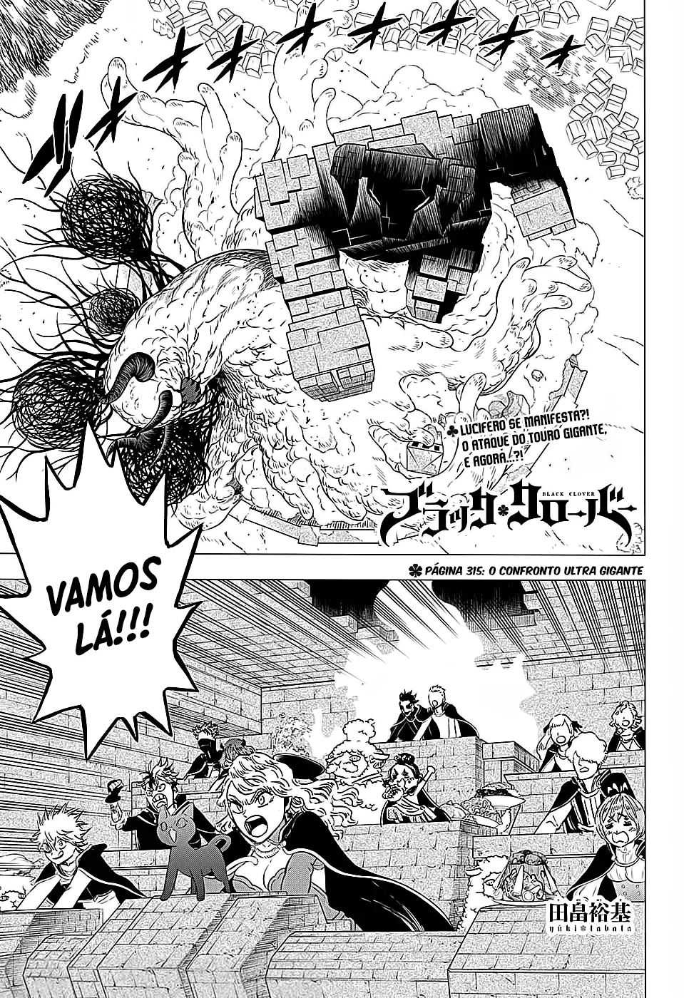 Black Clover Capítulo 285 – Brincando no inferno