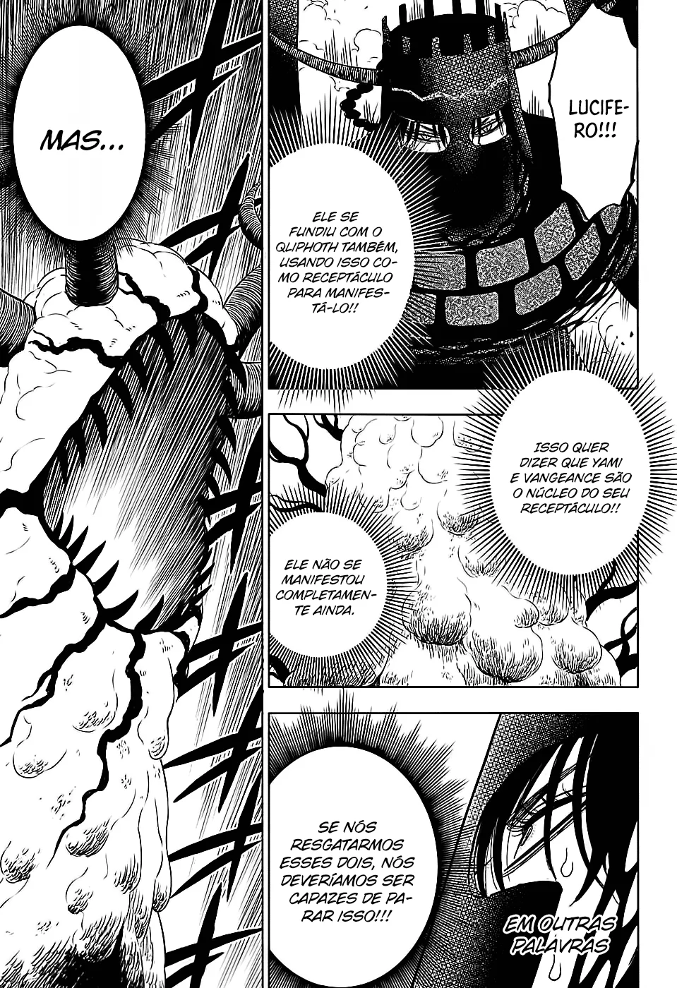 Black Clover Capítulo 285 – Brincando no inferno