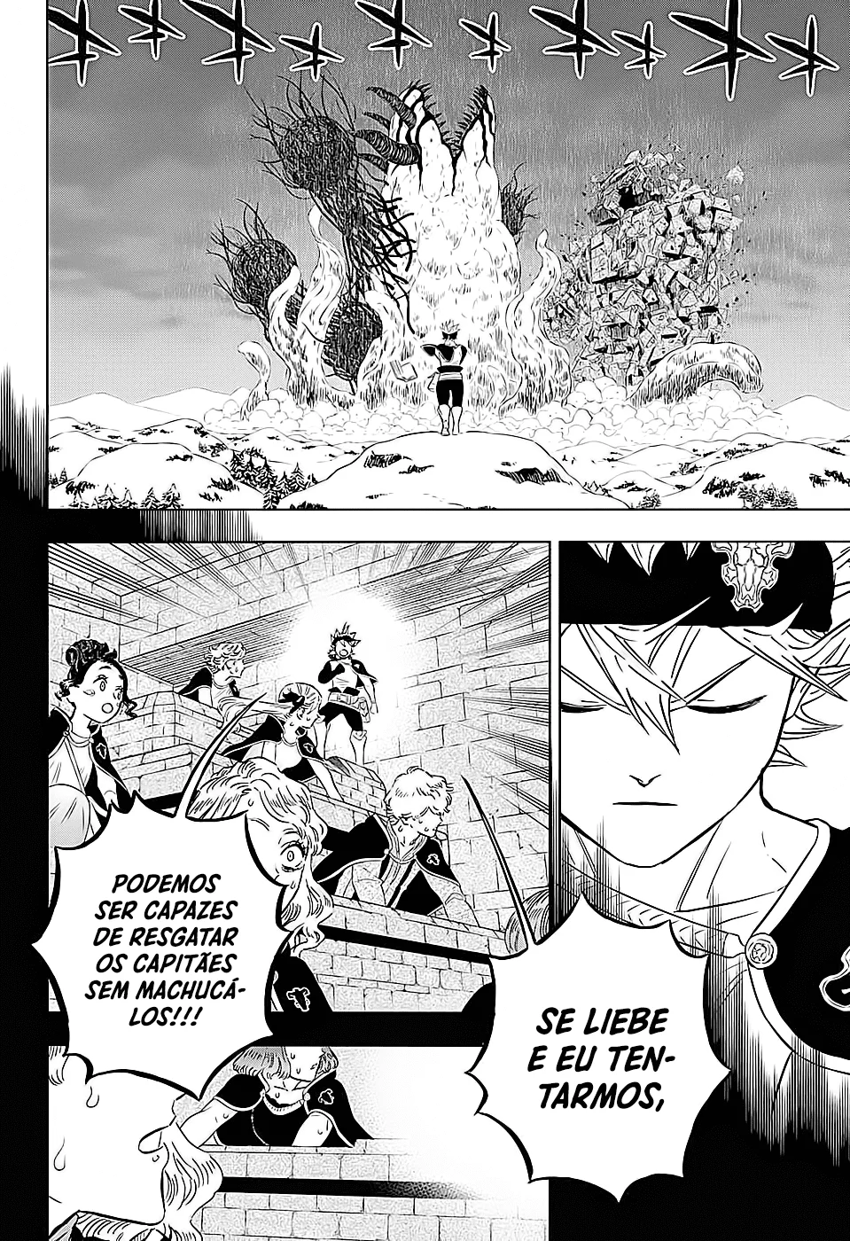 Black Clover Capítulo 285 – Brincando no inferno