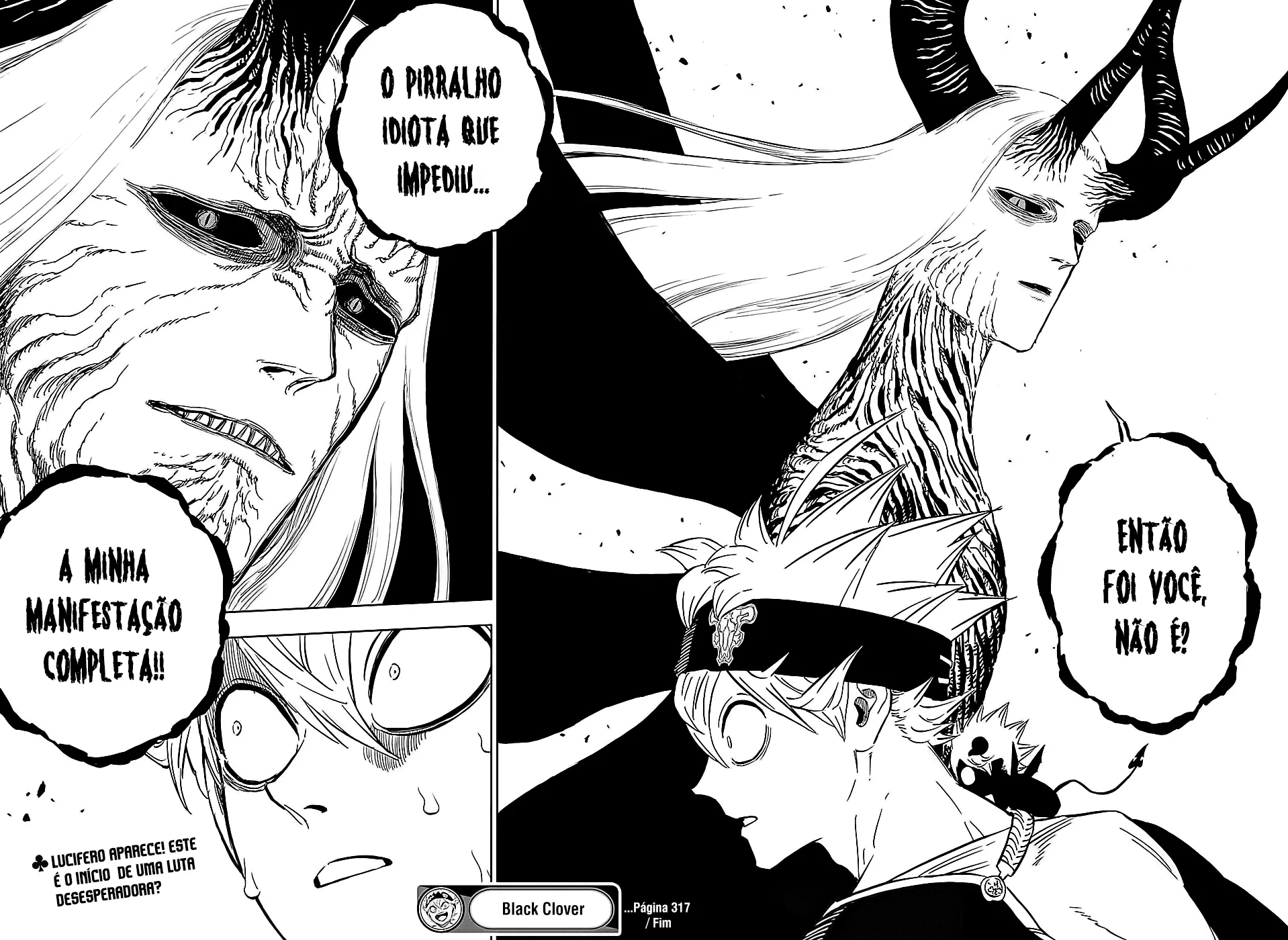 Black Clover Capítulo 285 – Brincando no inferno