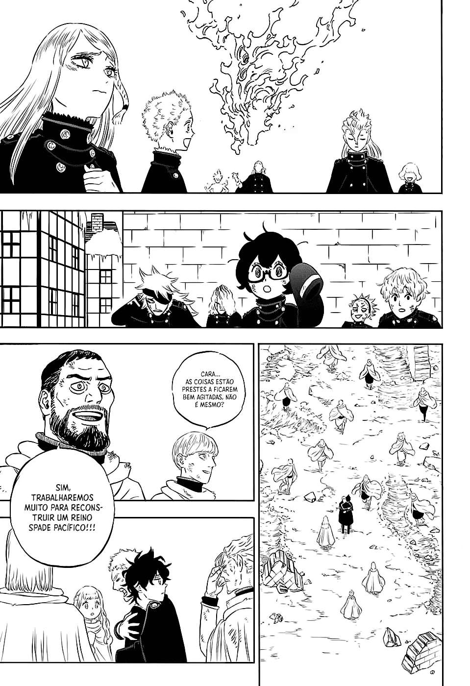 Black Clover Capítulo 285 – Brincando no inferno