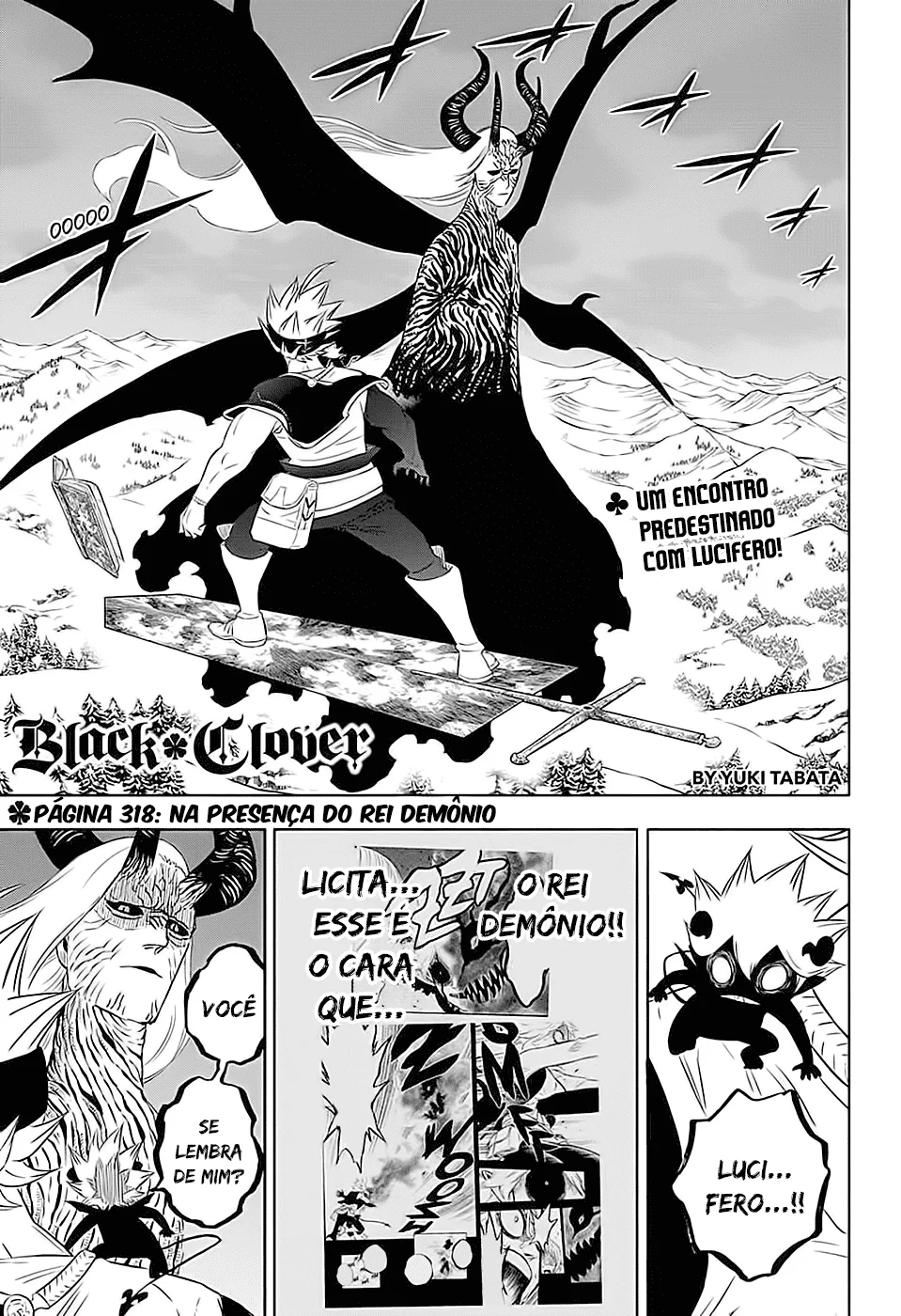 Black Clover Capítulo 285 – Brincando no inferno