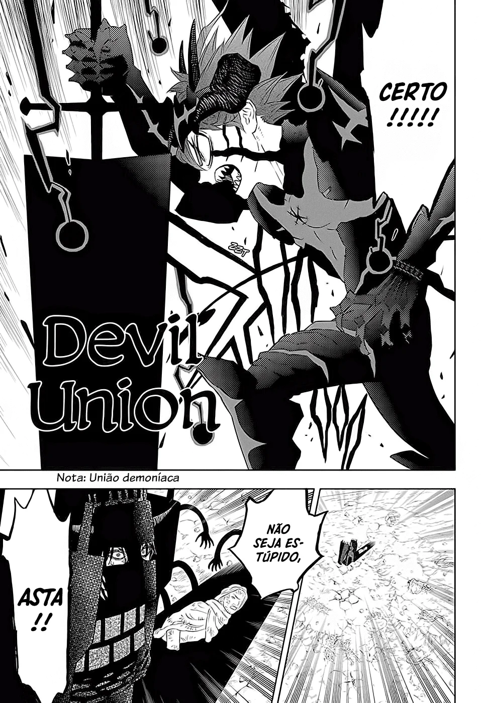 Black Clover Capítulo 285 – Brincando no inferno