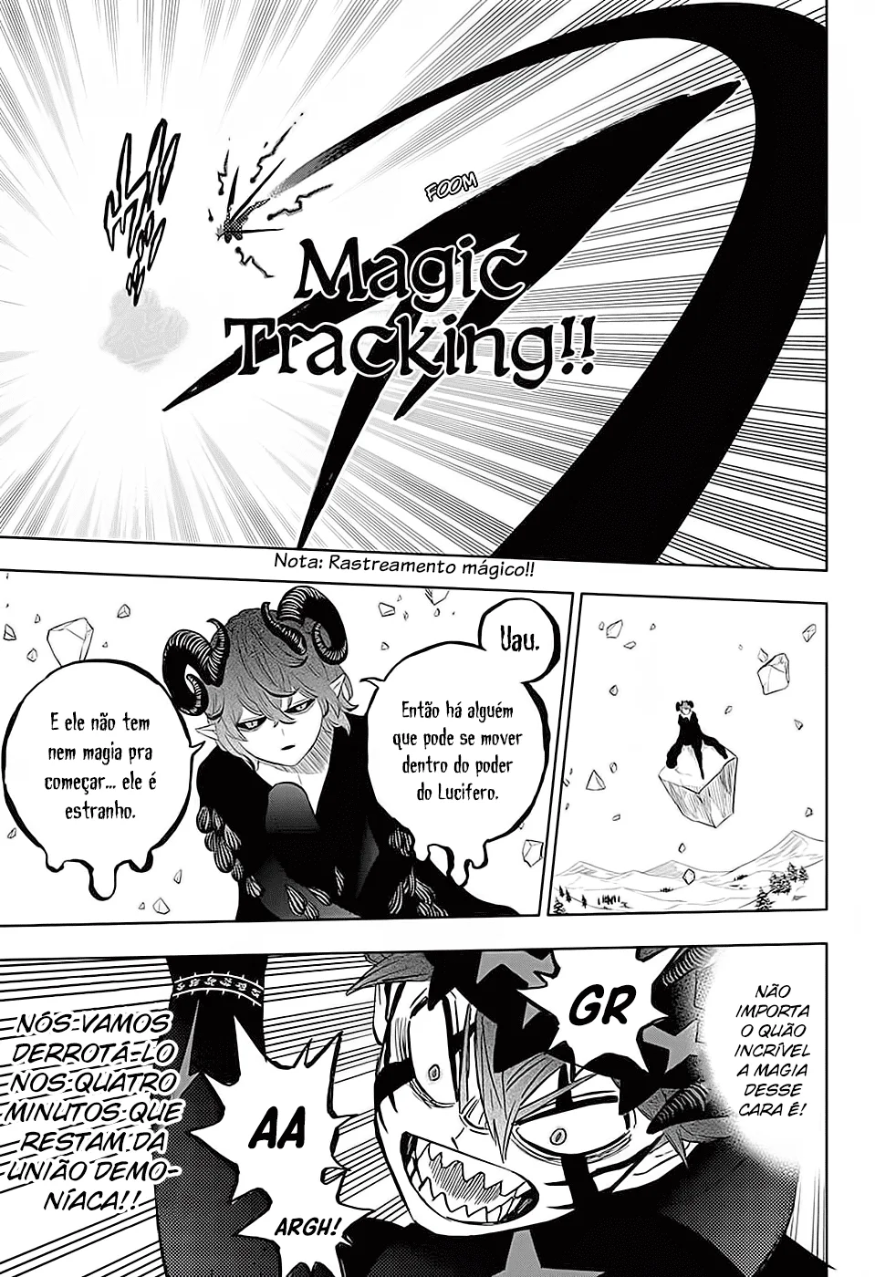 Black Clover Capítulo 285 – Brincando no inferno