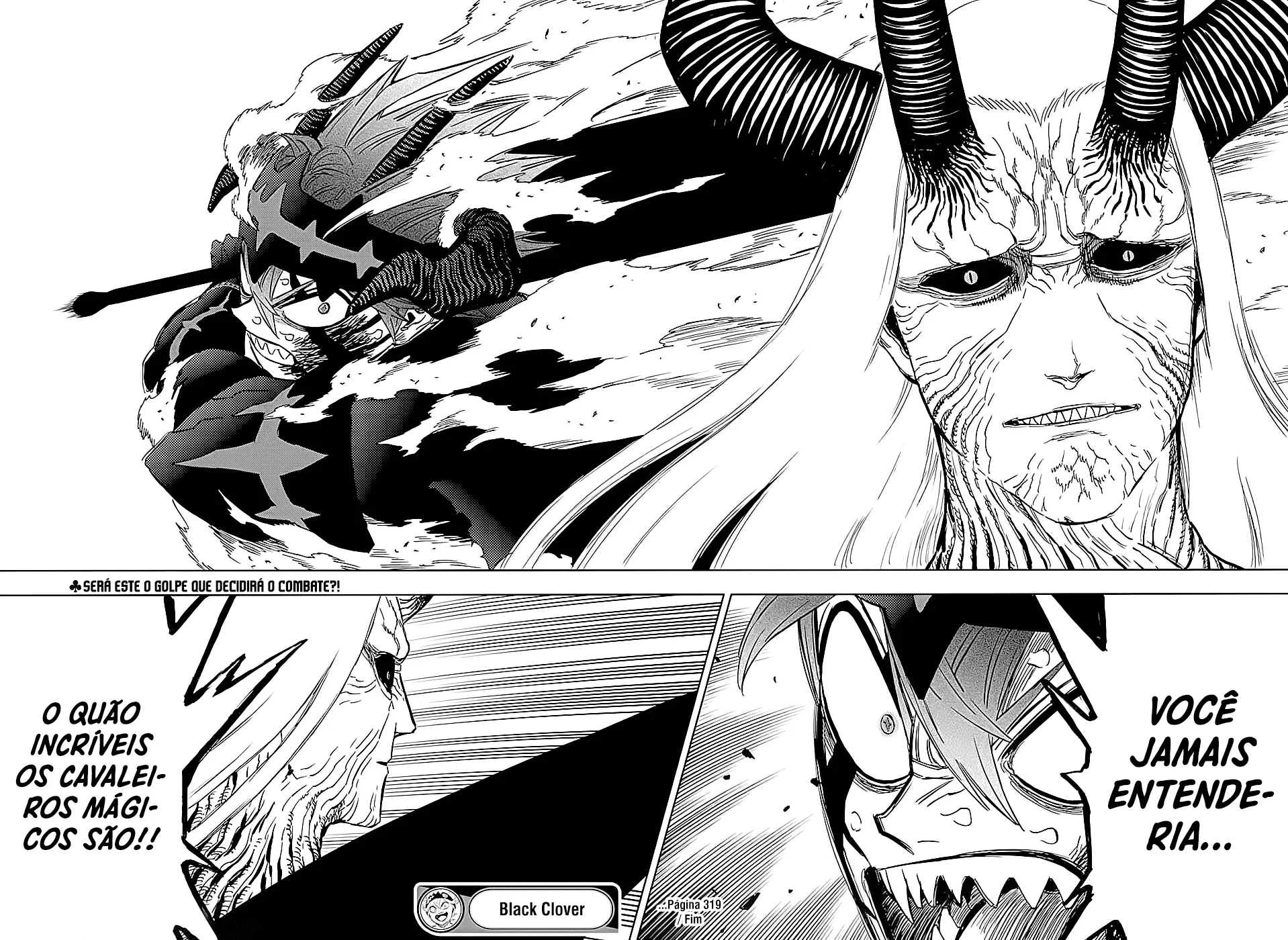 Black Clover Capítulo 285 – Brincando no inferno