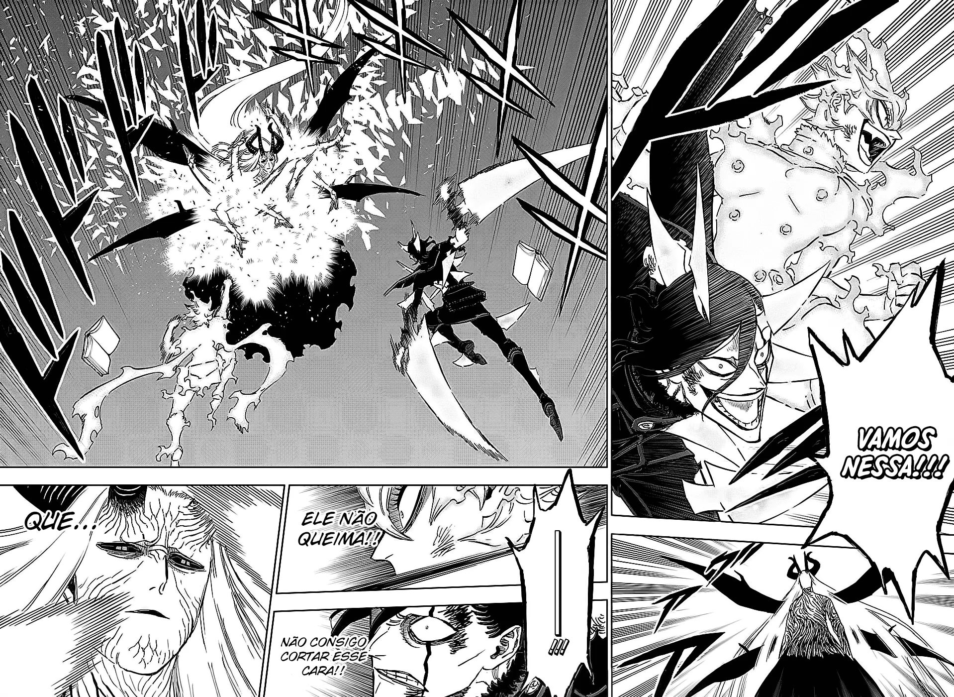 Black Clover Capítulo 285 – Brincando no inferno