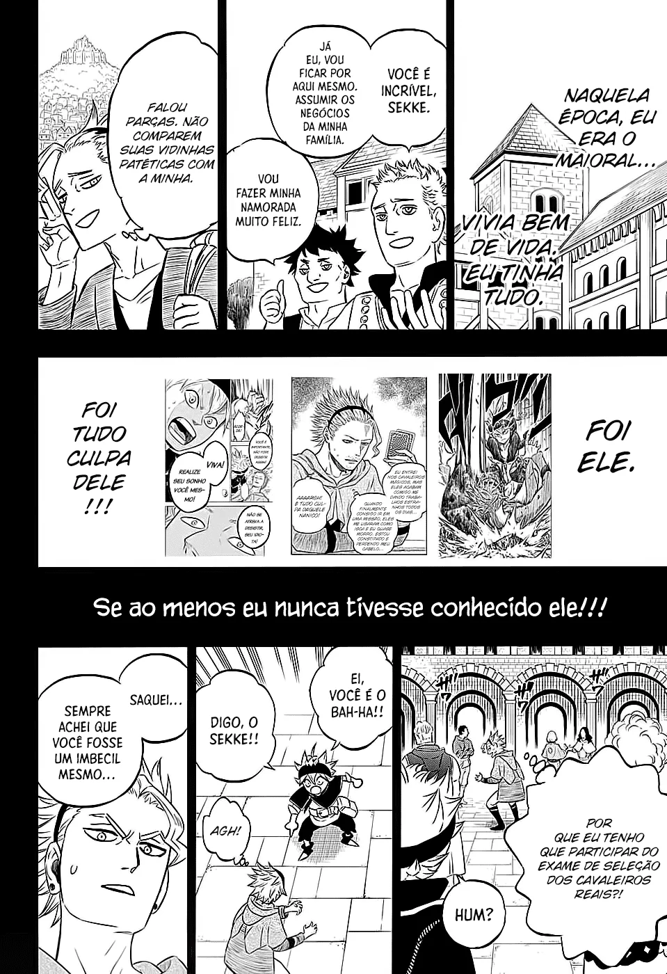 Black Clover Capítulo 285 – Brincando no inferno