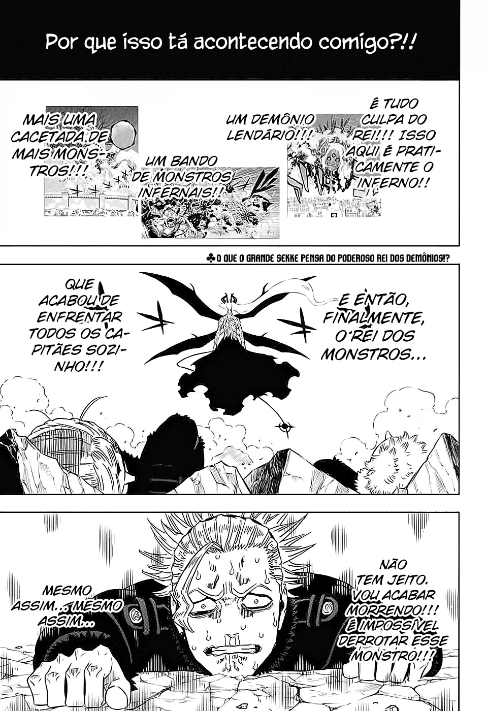Black Clover Capítulo 285 – Brincando no inferno