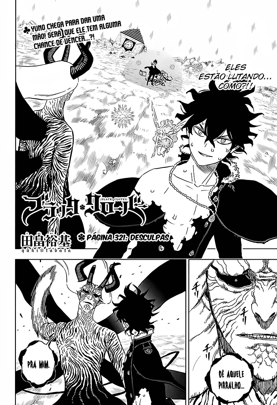 Black Clover Capítulo 285 – Brincando no inferno