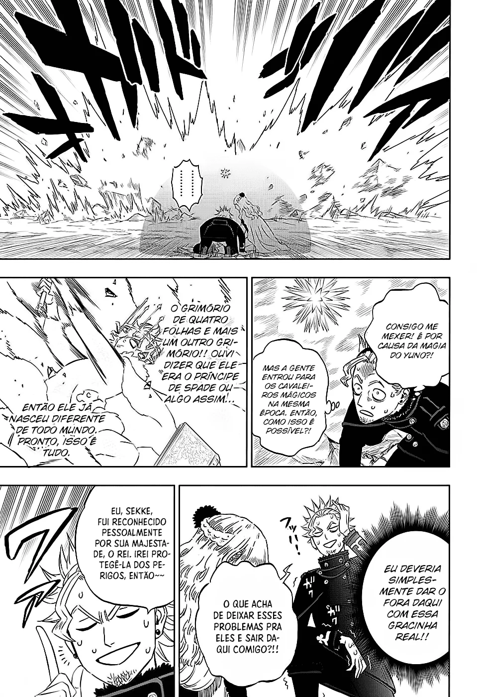Black Clover Capítulo 285 – Brincando no inferno