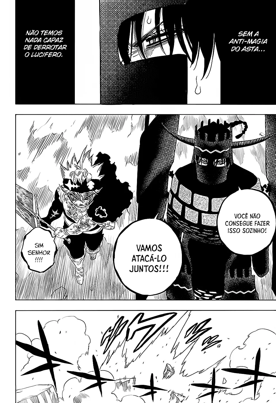 Black Clover Capítulo 285 – Brincando no inferno