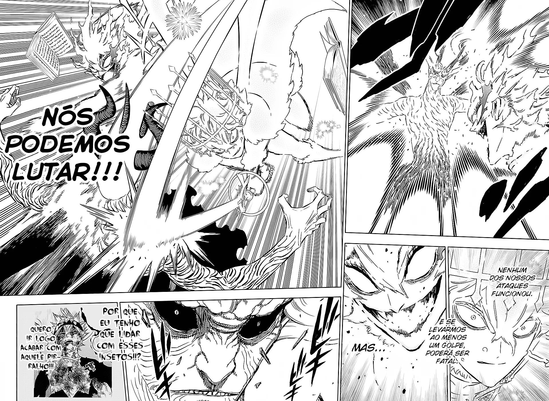 Black Clover Capítulo 285 – Brincando no inferno