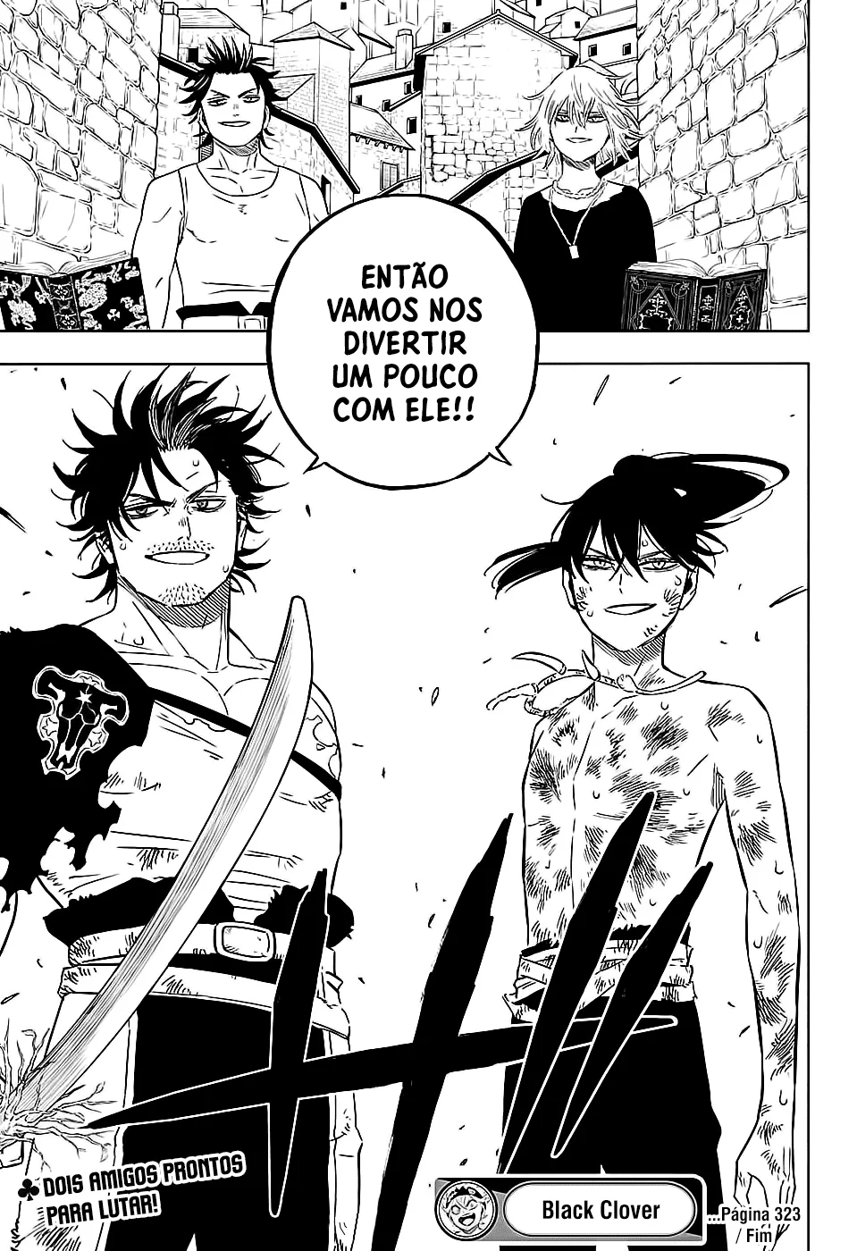 Black Clover Capítulo 285 – Brincando no inferno