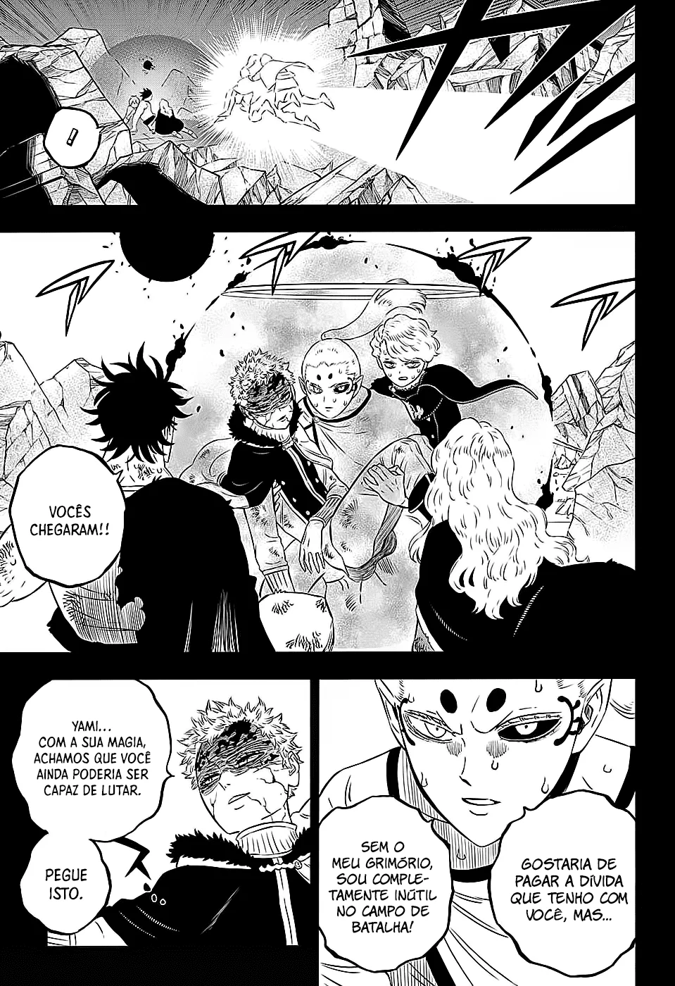 Black Clover Capítulo 285 – Brincando no inferno