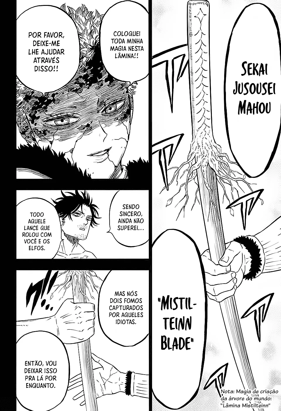 Black Clover Capítulo 285 – Brincando no inferno