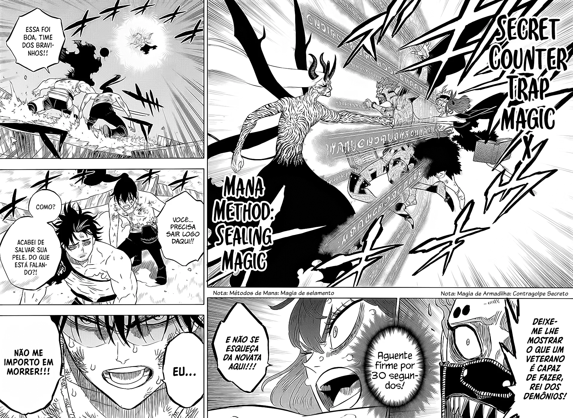 Black Clover Capítulo 285 – Brincando no inferno