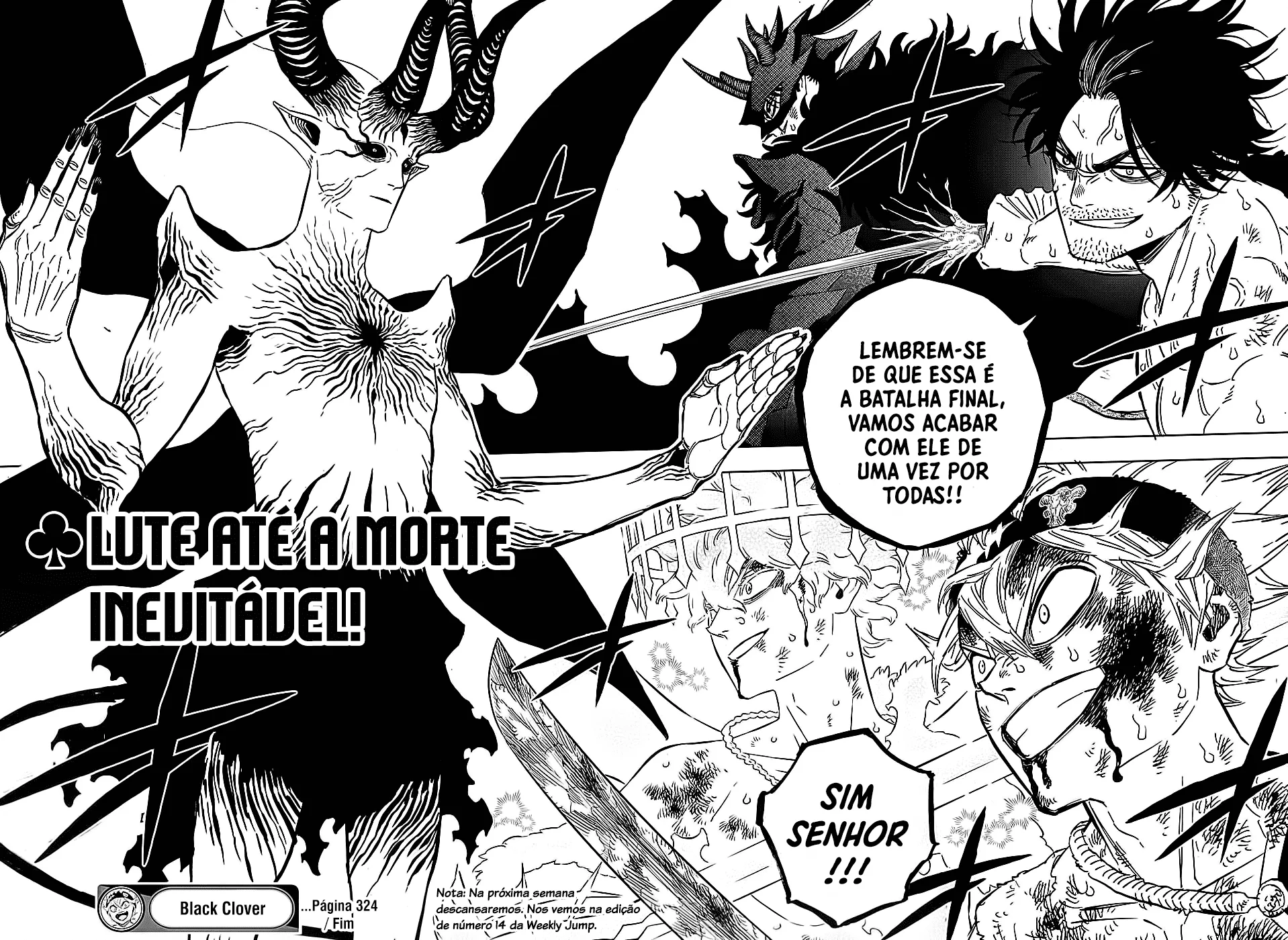 Black Clover Capítulo 285 – Brincando no inferno