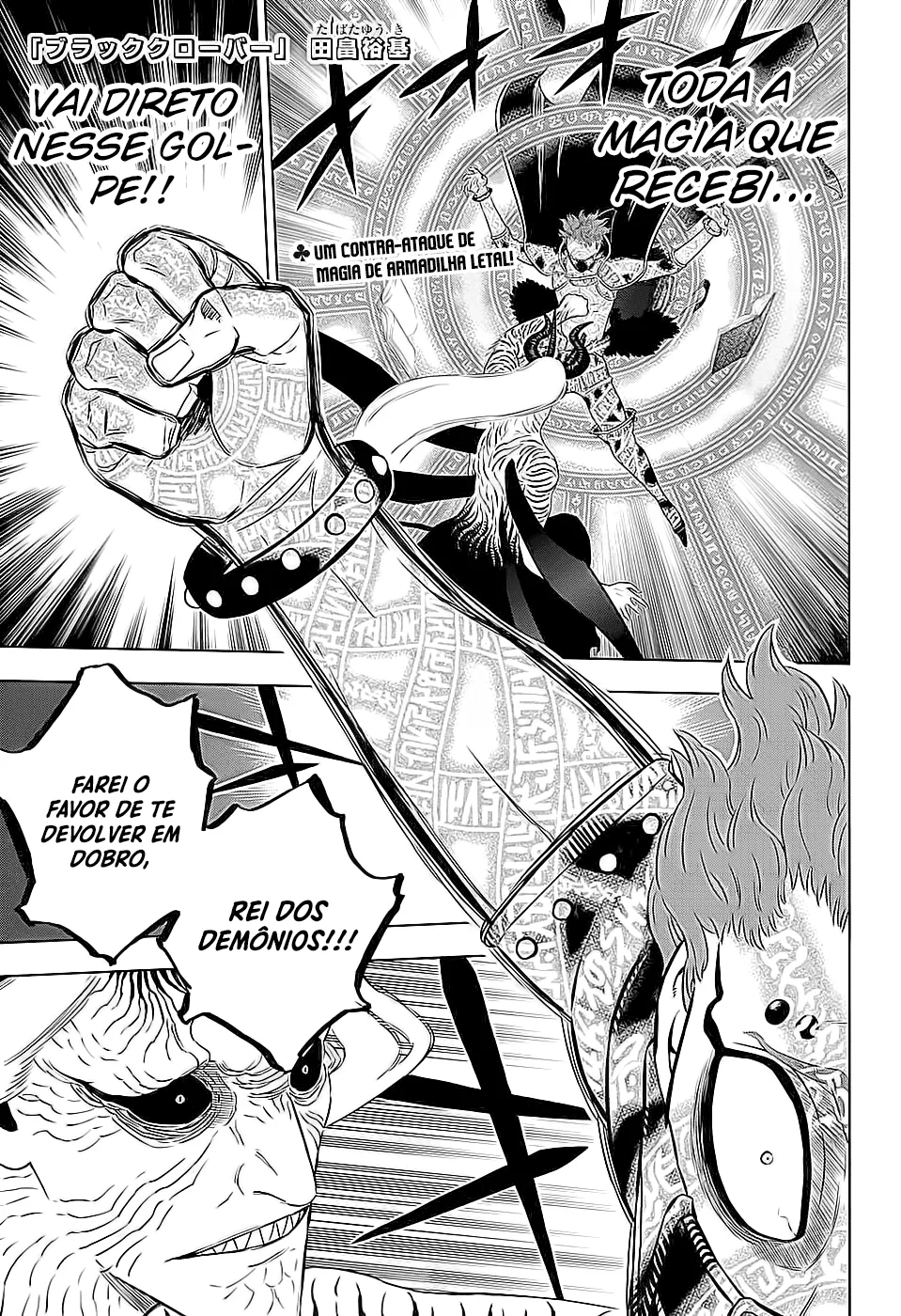 Black Clover Capítulo 285 – Brincando no inferno