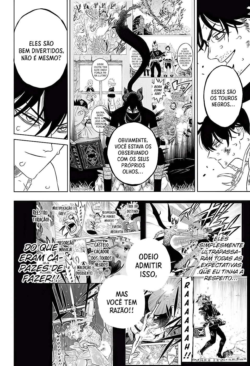 Black Clover Capítulo 285 – Brincando no inferno