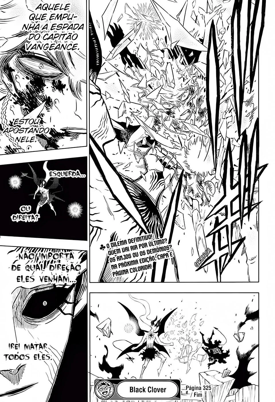 Black Clover Capítulo 285 – Brincando no inferno