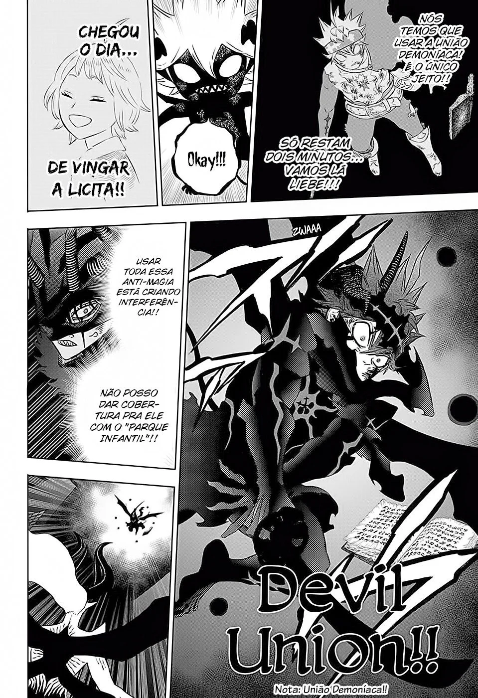 Black Clover Capítulo 285 – Brincando no inferno