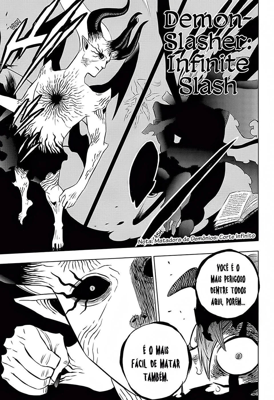 Black Clover Capítulo 285 – Brincando no inferno