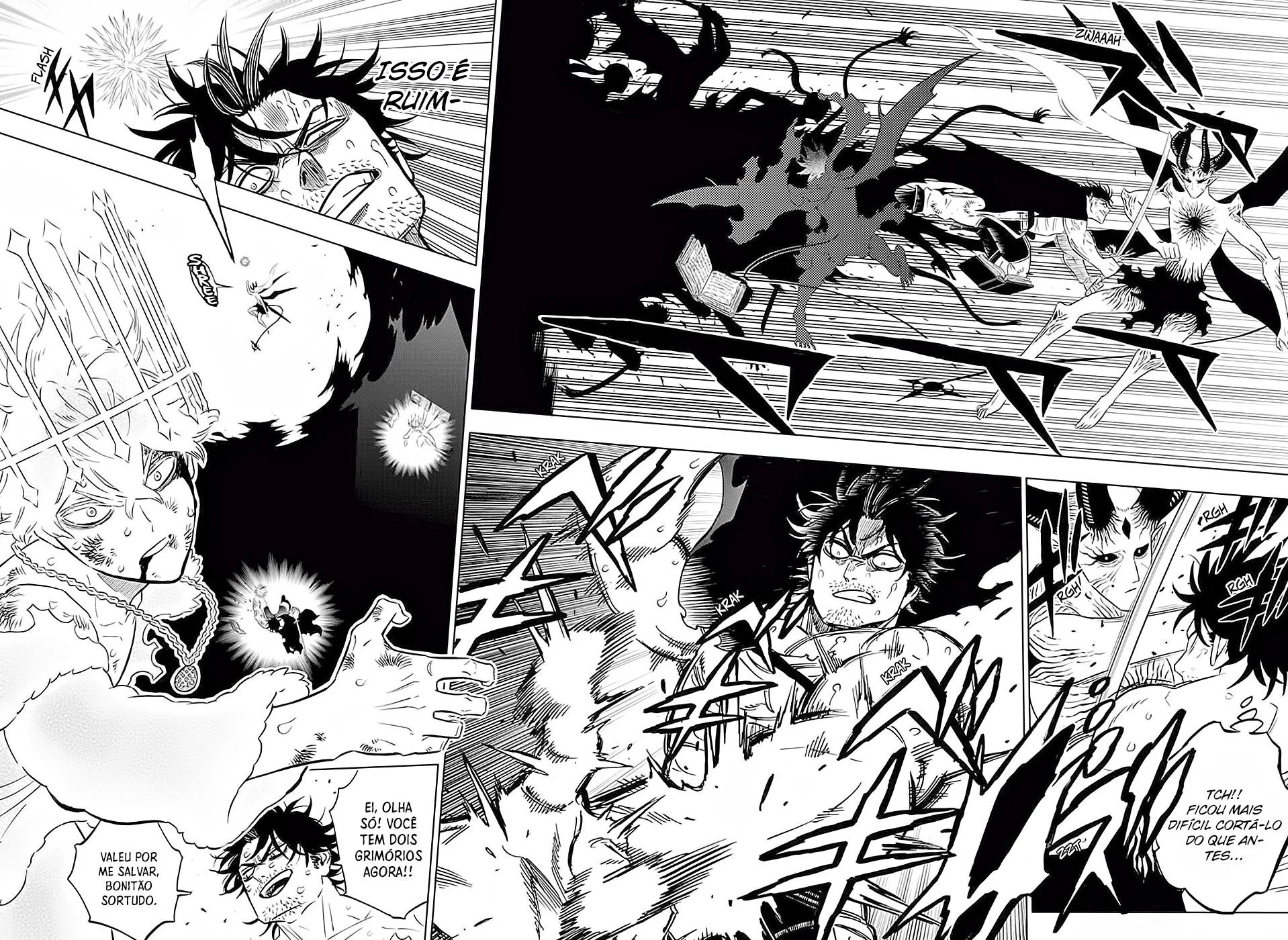 Black Clover Capítulo 285 – Brincando no inferno
