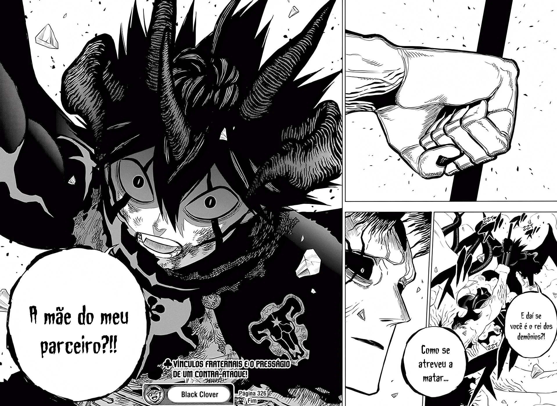 Black Clover Capítulo 285 – Brincando no inferno