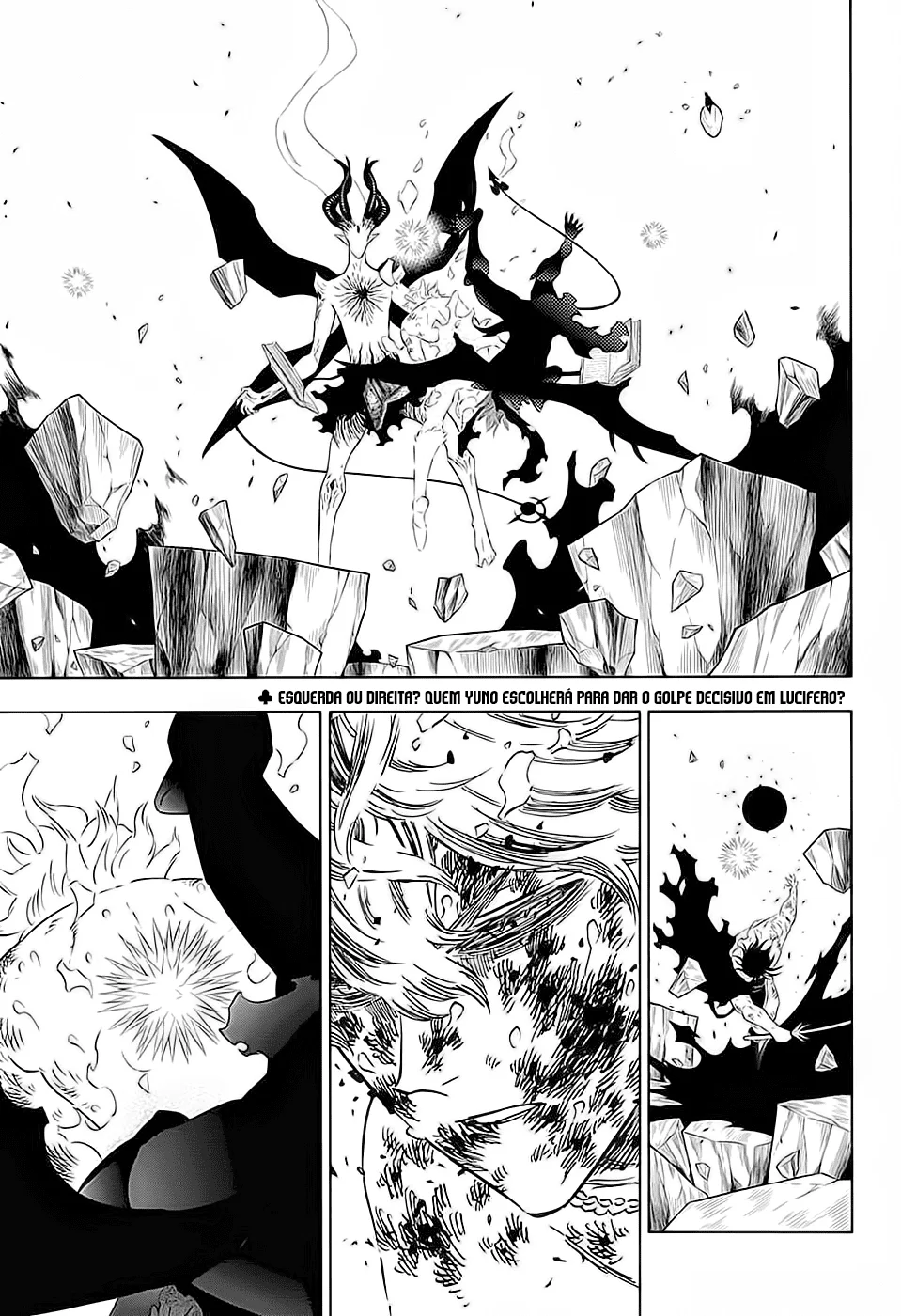 Black Clover Capítulo 285 – Brincando no inferno