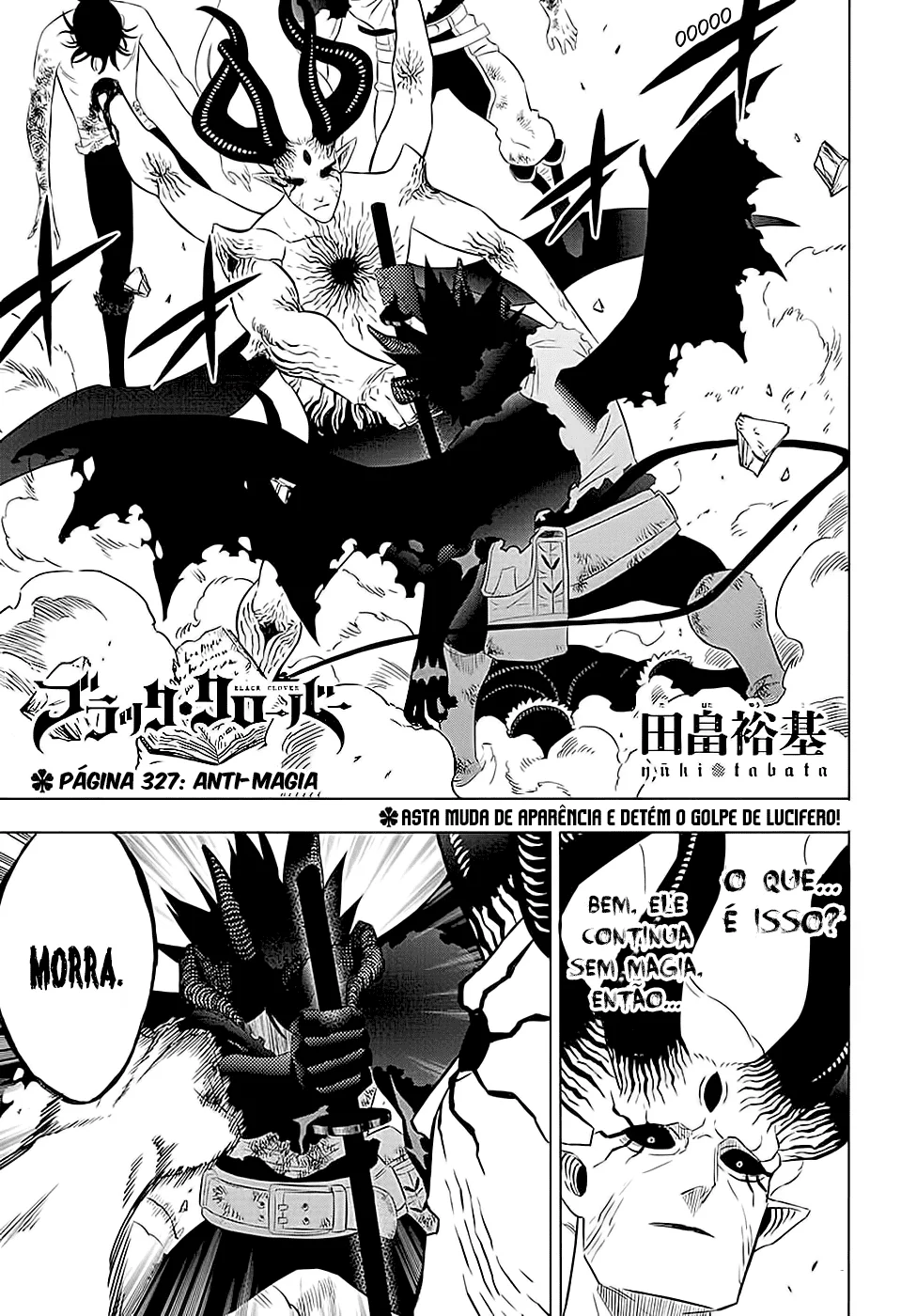 Black Clover Capítulo 285 – Brincando no inferno