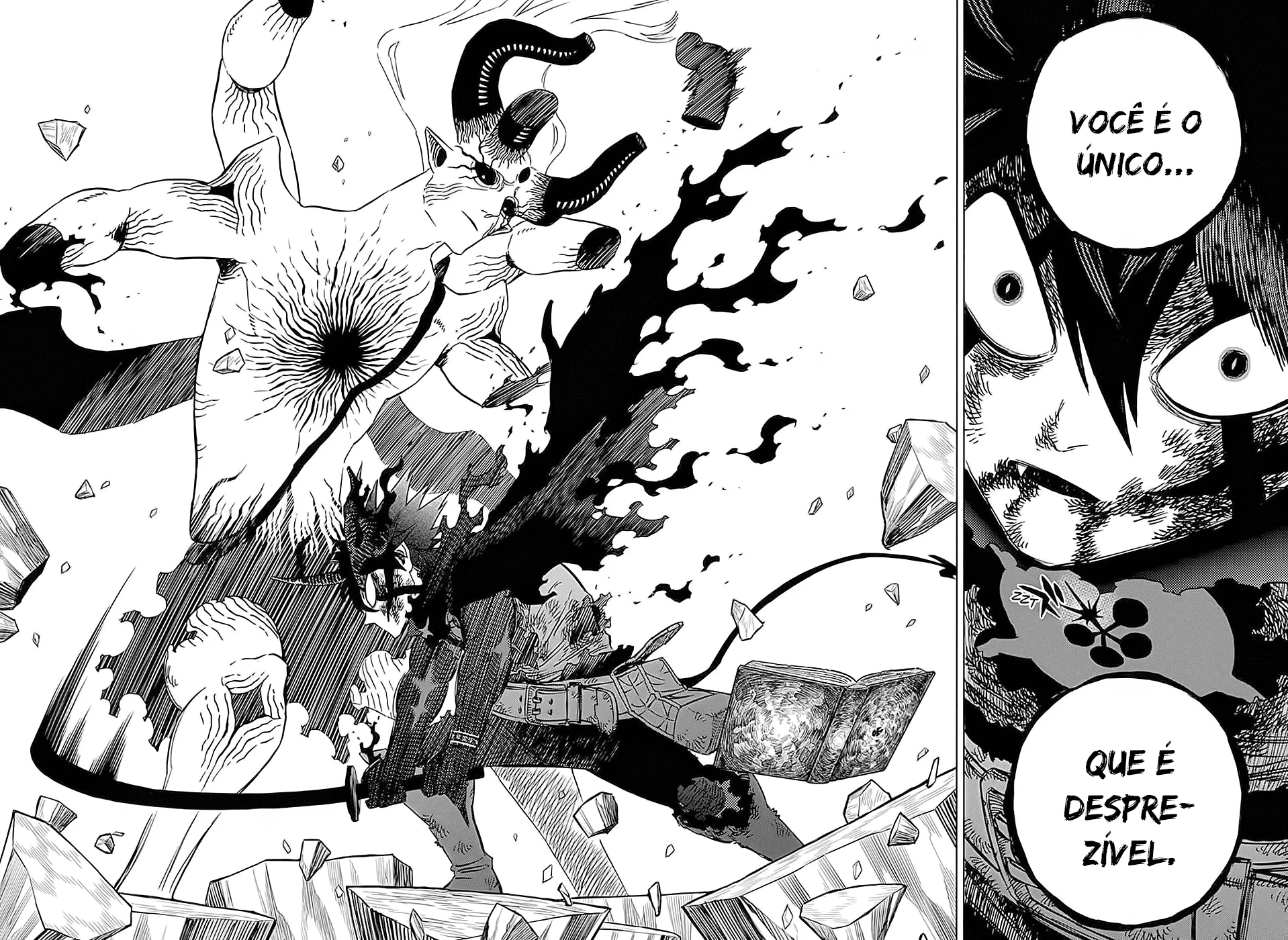 Black Clover Capítulo 285 – Brincando no inferno