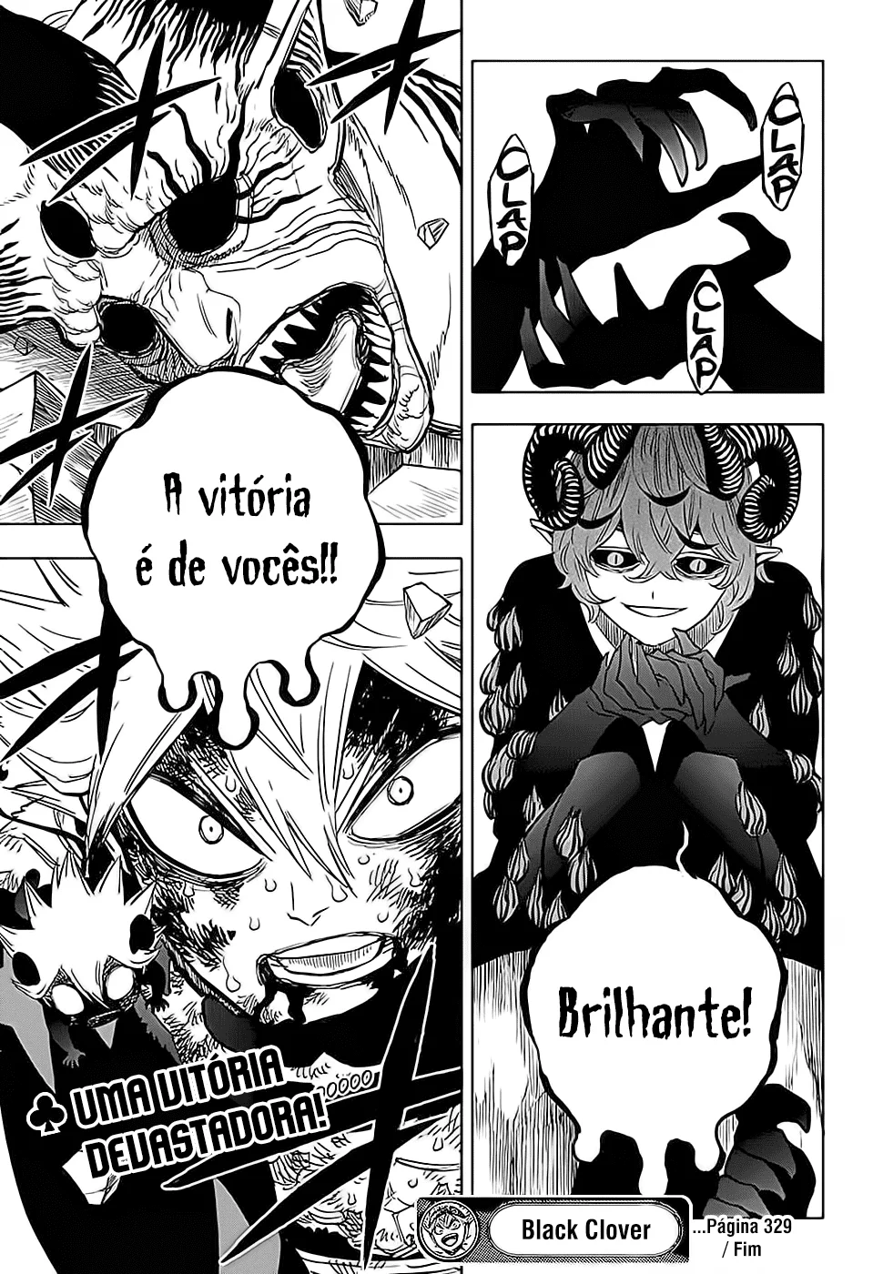 Black Clover Capítulo 285 – Brincando no inferno