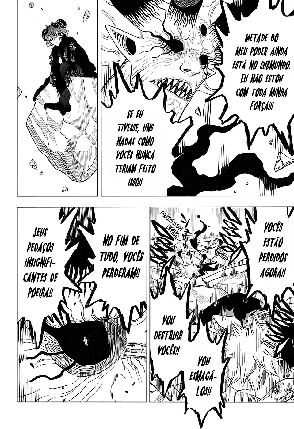 Black Clover Capítulo 285 – Brincando no inferno