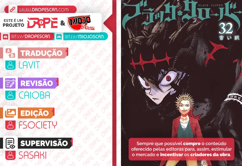 Black Clover Capítulo 285 – Brincando no inferno
