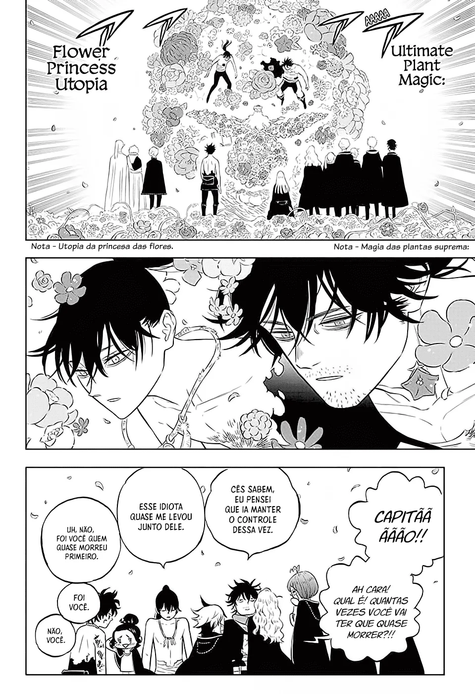 Black Clover Capítulo 285 – Brincando no inferno