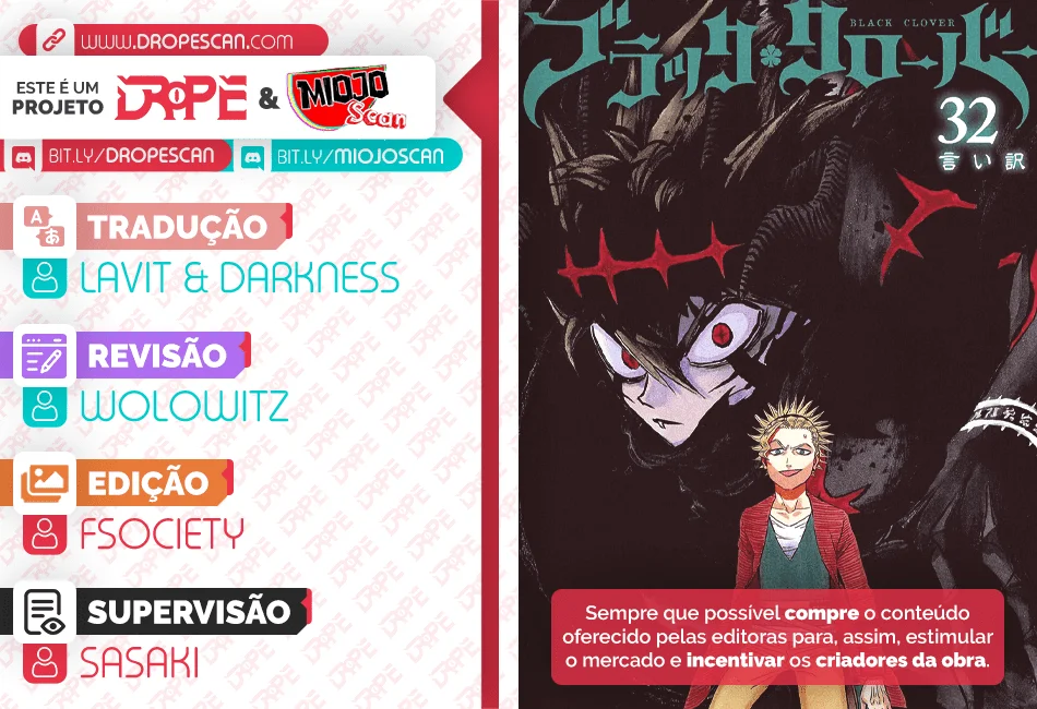 Black Clover Capítulo 285 – Brincando no inferno