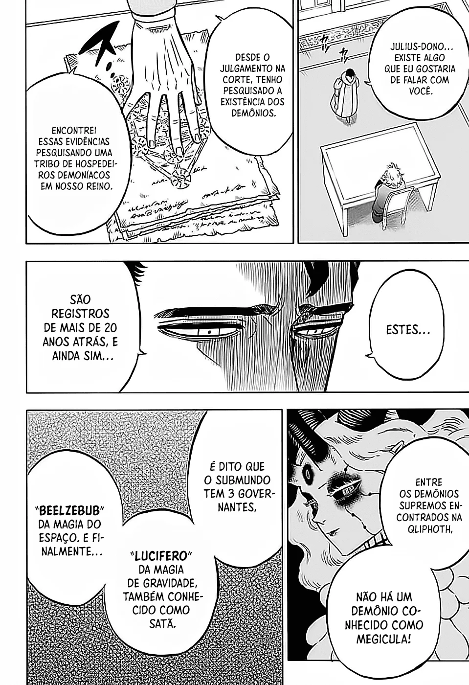Black Clover Capítulo 285 – Brincando no inferno
