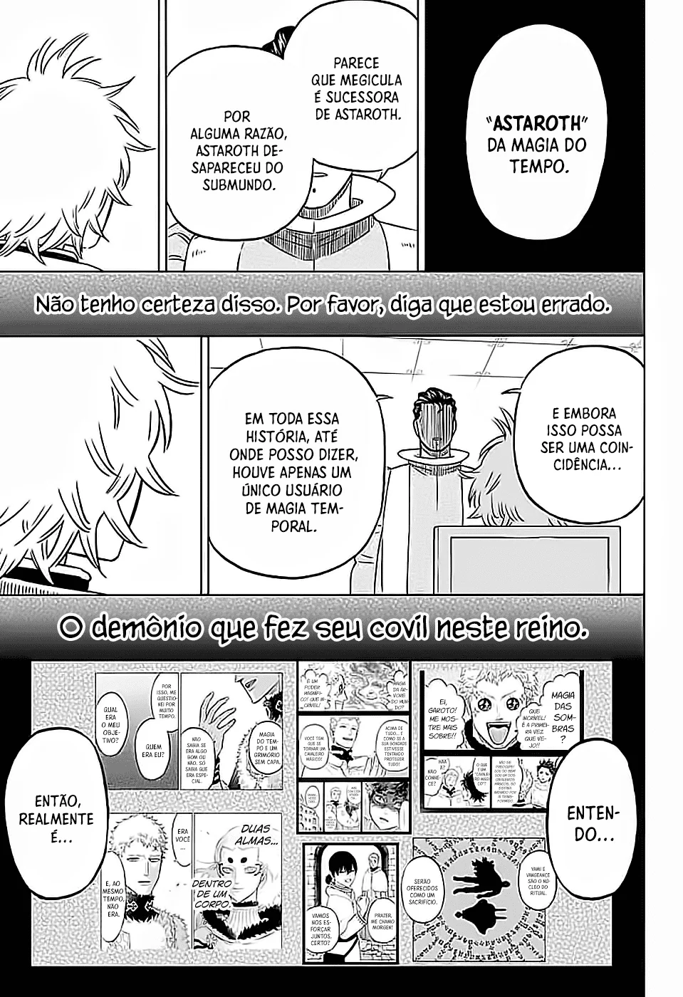 Black Clover Capítulo 285 – Brincando no inferno