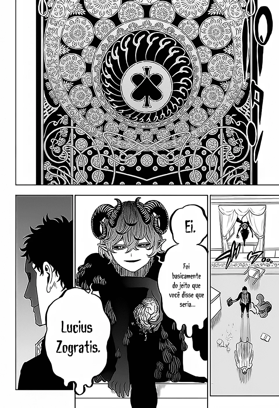 Black Clover Capítulo 285 – Brincando no inferno