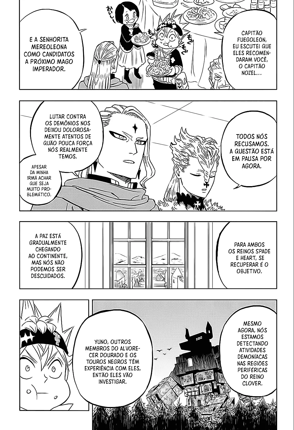 Black Clover Capítulo 285 – Brincando no inferno