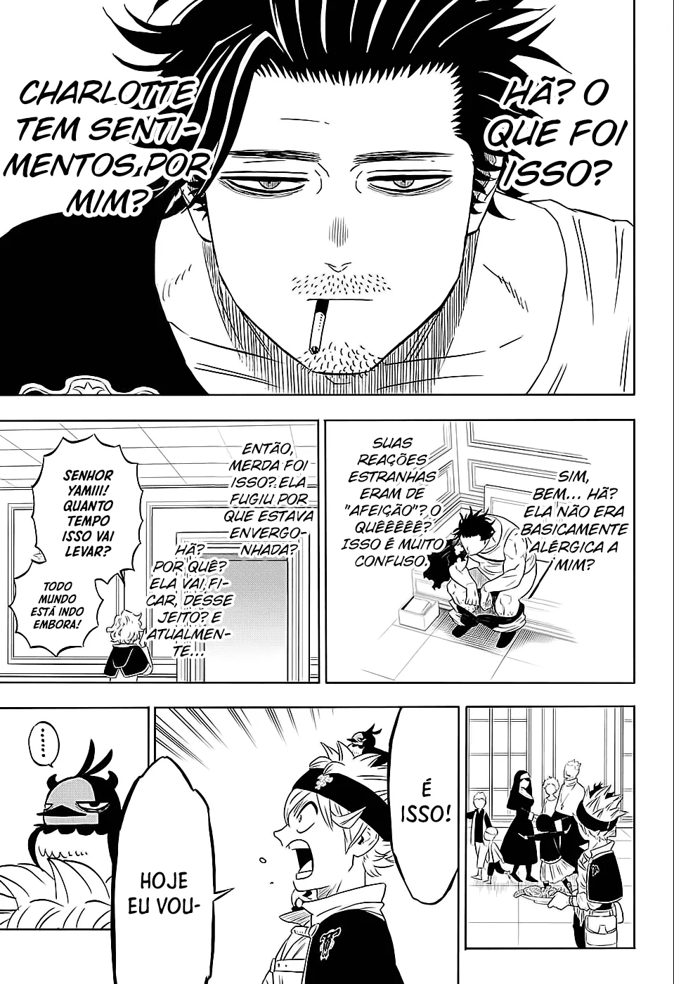 Black Clover Capítulo 285 – Brincando no inferno