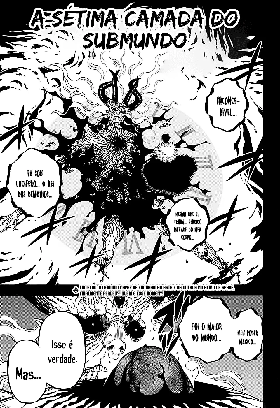 Black Clover Capítulo 285 – Brincando no inferno