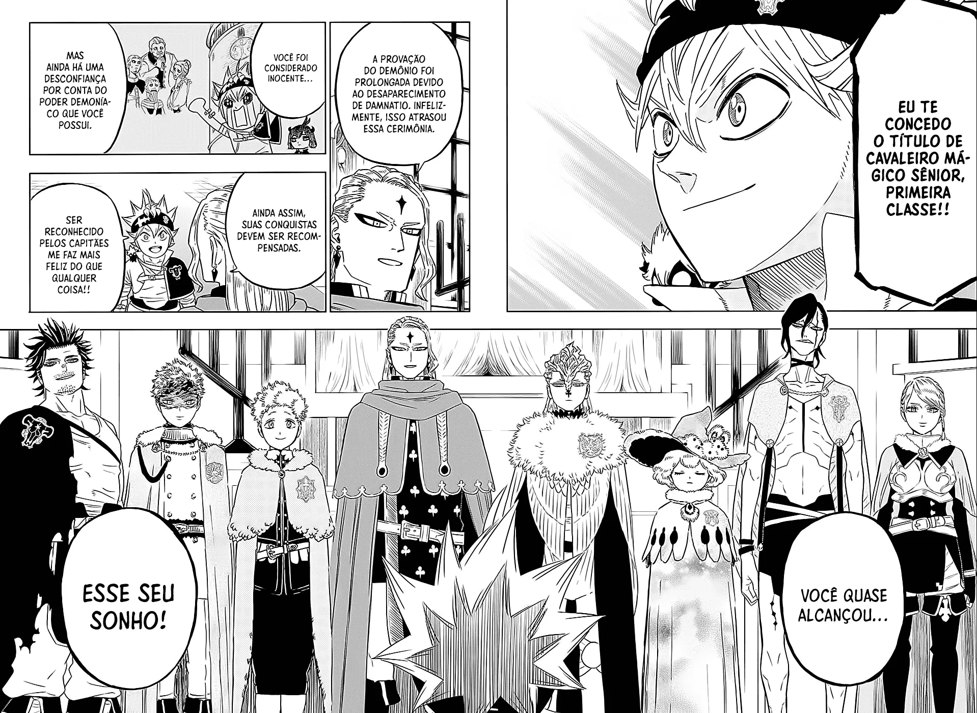 Black Clover Capítulo 285 – Brincando no inferno
