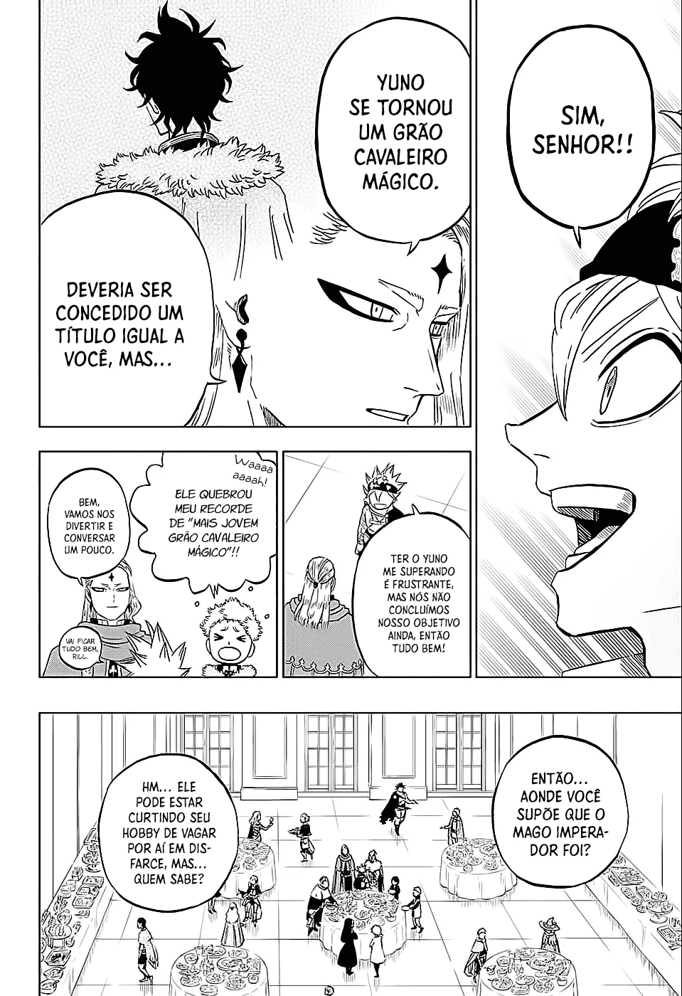 Black Clover Capítulo 285 – Brincando no inferno