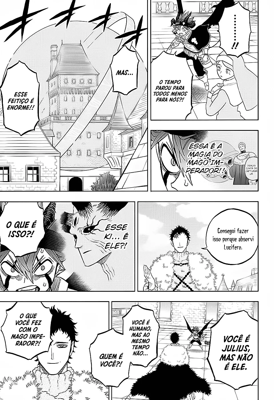 Black Clover Capítulo 285 – Brincando no inferno
