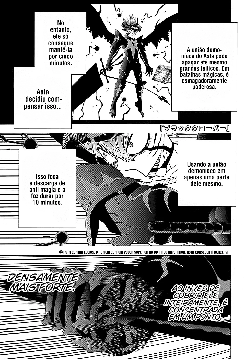 Black Clover Capítulo 285 – Brincando no inferno